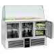 Саладетта зі скляною вітриною PREMIUM GGM Gastro SAG147DRG#GSG147#GT