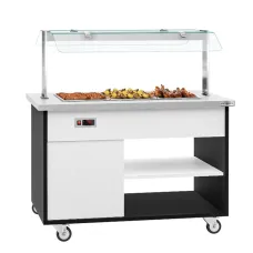 Салат-бар охолоджуваний - 1,3 x 0,8 m / для 3x GN 1/1 GGM Gastro BTHIN311