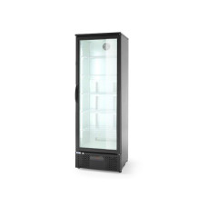 Шафа холодильна, 1-дверна, 293 л, 600x515x(H)1820 мм 233924 Hendi Aluminium;Chrome-plated;Hardened glass;Powder coated metal