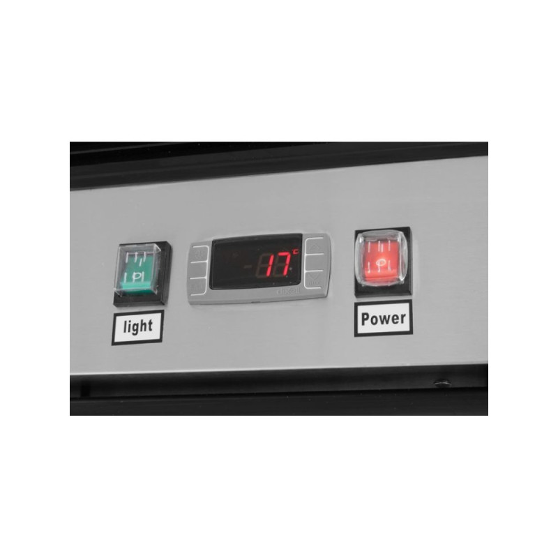 Шафа холодильна Kitchen Line, засклена - 1-дверна, 610 л