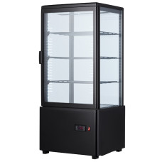Шафа-вітрина холодильна REEDNEE RT78B black (RT78L)
