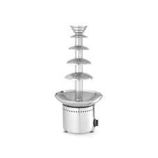 Шоколадний фонтан 5-ярусний - 230V / 265W - ø330x(H)700 mm 274156 Hendi Stainless steel