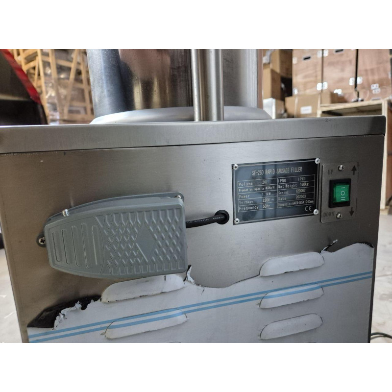 Шприц для ковбас гідравлічний Vektor SF260 (1100 W) 25літрів