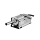 Шприц ковбасний ZUVER Stuffer Horizontal 3 (SH-3) корпус нержавіюча сталь S/S201 (преміальна марка), міцні шестерні, 2 швидкості, 5 насадок, 2 ущільнювальні кільця