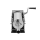 Шприц ковбасний ZUVER Stuffer Horizontal 5 (SH-5) корпус нержавіюча сталь S/S201 (преміальна марка), міцні шестерні, 2 швидкості, 5 насадок, 2 ущільнювальні кільця