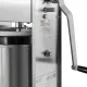 Шприц ковбасний ZUVER Stuffer Vertical 10 (SV-10) корпус нержавіюча сталь S/S201 (преміальна марка), міцні шестерні, 2 швидкості, 5 насадок, 2 ущільнювальні кільця 