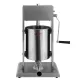 Шприц ковбасний ZUVER Stuffer Vertical 10 (SV-10) корпус нержавіюча сталь S/S201 (преміальна марка), міцні шестерні, 2 швидкості, 5 насадок, 2 ущільнювальні кільця 