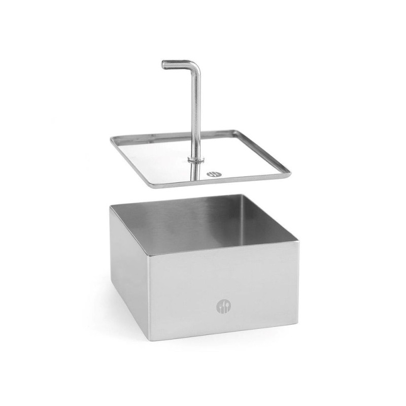 Штовхач для кулінарної форми - квадратний 80x80 мм 512234 Hendi 18/0 Stainless steel