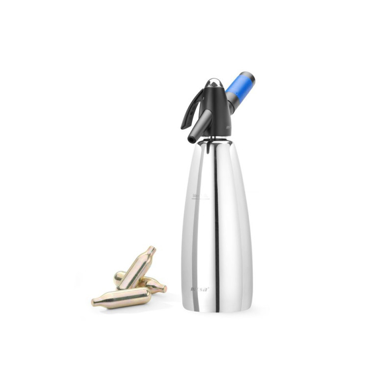 Сифон для газування води, 1 л 588574 Hendi Stainless steel