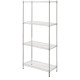 Стелаж складський – 4 полиці, 910x455x(H)1830 мм 812259 Hendi Chrome-plated