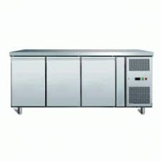 Стіл холодильний 3-дверний з бічним розташуванням агрегату 232057 Hendi Stainless steel