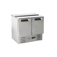 Стіл холодильний для салатів 2-дверний з відкидною кришкою 236161 Hendi Stainless steel
