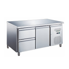 Стіл холодильний GoodFood GF-GN2110TN-HC дві шухляди