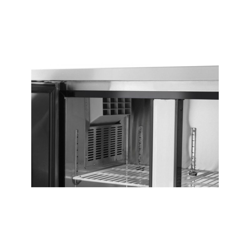 Стіл холодильний Kitchen Line 600 - 3-дверний, з боковим розташуванням агрегату