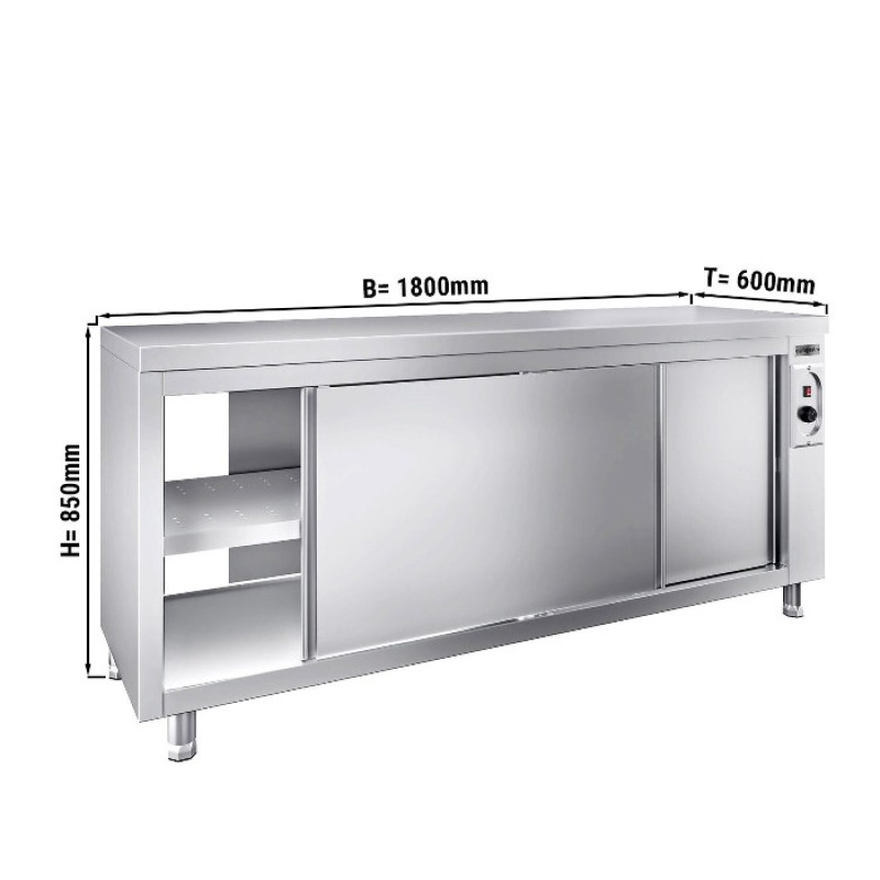 Стіл тепловий PREMIUM 1,8 m GGM Gastro WDR186