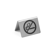 Табличка інформаційна – настільна «Не курити», 52x40(H) мм 663660 Hendi 18/0 Stainless steel