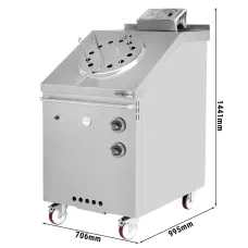 Тандирна піч газова - 715 х 1225 мм GGM Gastro GTOE791
