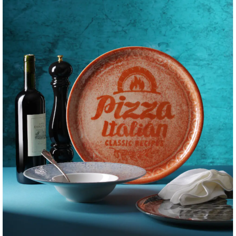 Тарілка для піци, червона, ø310мм 768778 Hendi Porcelain