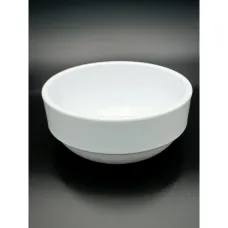 Тарілка для супу, полікарбонат, біла, 100 мм. GP--00J10 Gastro Plast PC Білий