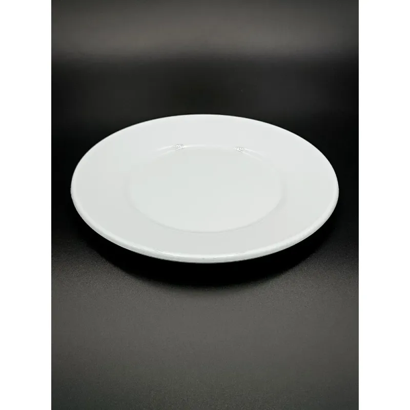 Тарілка кругла мілка з полікарбонату, 15 см GP--00D15 Gastro Plast PC Білий