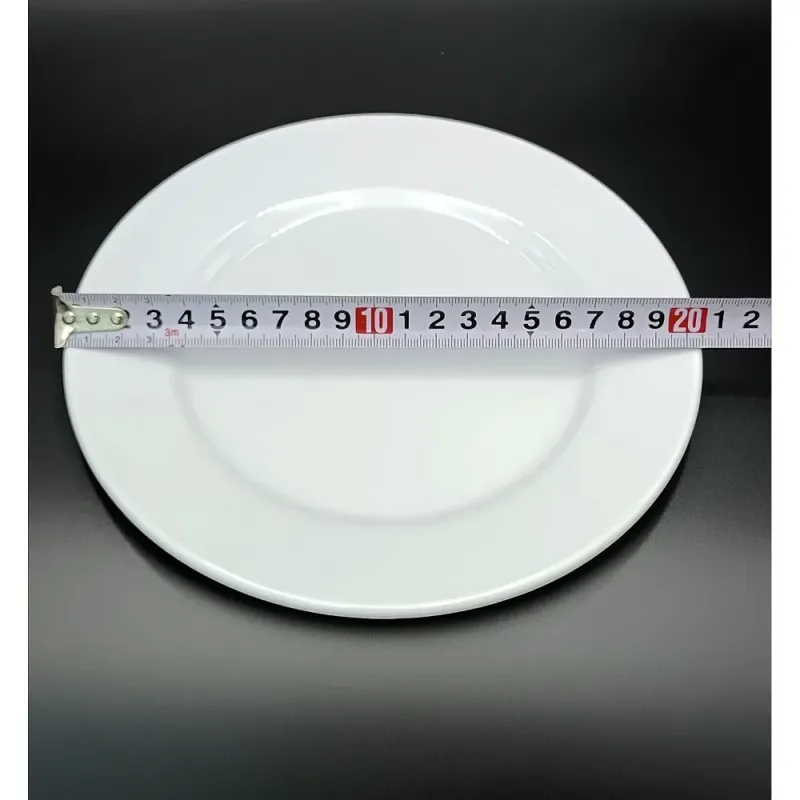 Тарілка кругла, мілка з полікарбонату, 20,5 см GP--00D21 Gastro Plast PC Білий