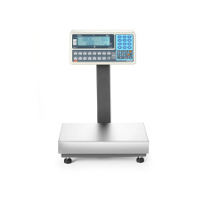 Ваги LCD платформні зі стовпчиком і легалізацією, 60 кг, ТЕМ, 342x386x(H)499mm BE2CA028X035060 Hendi