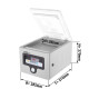 Вакуумний пакувальник 10 м³/год GGM Gastro VMKH-300