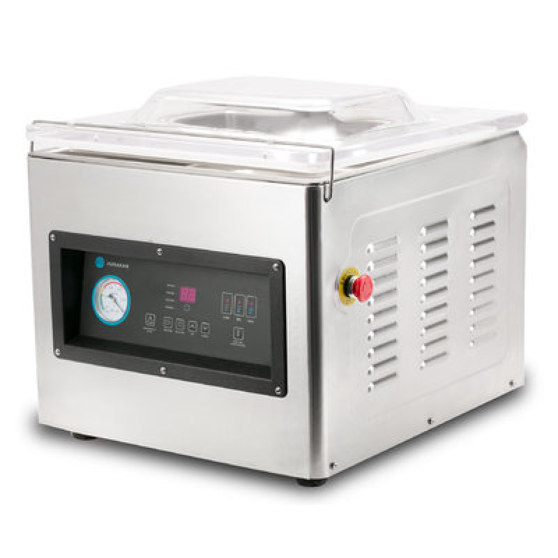 ВАКУУМНИЙ ПАКУВАЛЬНИК HURAKAN HKN-VAC400, 390 ММ ПЛАНКА