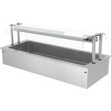 Вбудована крижана ванна 2,1 м - Серія D GGM Gastro EA216D