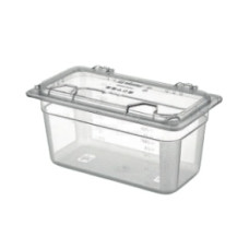 Відкидна кришка для GNPC 1/3 суцільна GNPLM--0013 Gastro Plast PC Прозорий