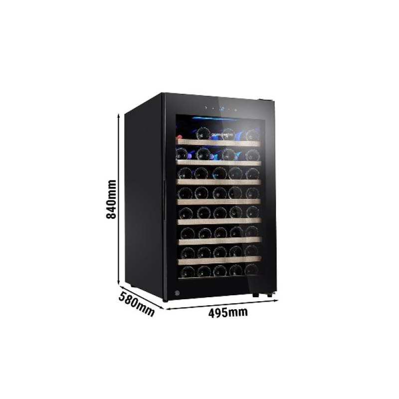 Винний холодильник GGM Gastro WKM120S-1N