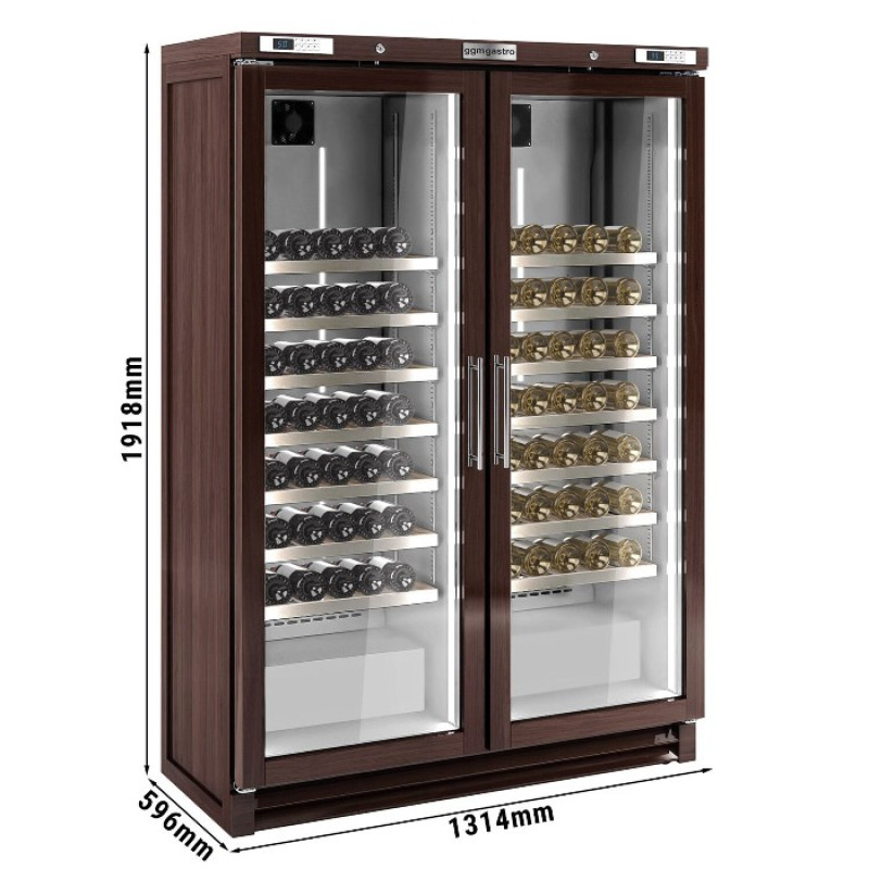 Винний холодильник PREMIUM PLUS-700 л GGM Gastro WKI700