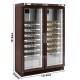 Винний холодильник PREMIUM PLUS-700 л GGM Gastro WKI700