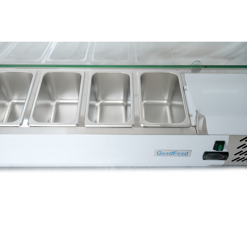Вітрина холодильна для топінгу GoodFood GF-VRX2000/380-H6C