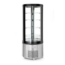 Вітрина холодильна кругла, 360 л, ø680x(H)1750 мм 233832 Hendi Double pane glass;Stainless steel