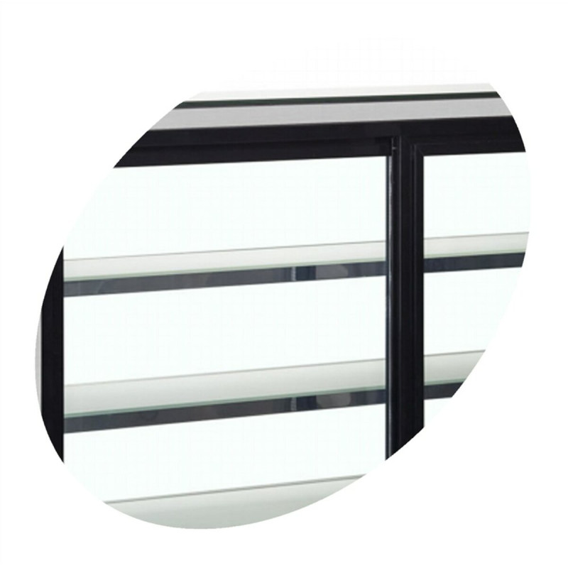 Вітрина холодильна LPD1200F/BLACK (Tefcold)