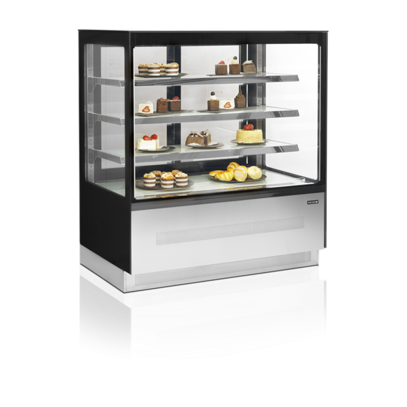 Вітрина холодильна LPD1203F/BLACK (Tefcold)
