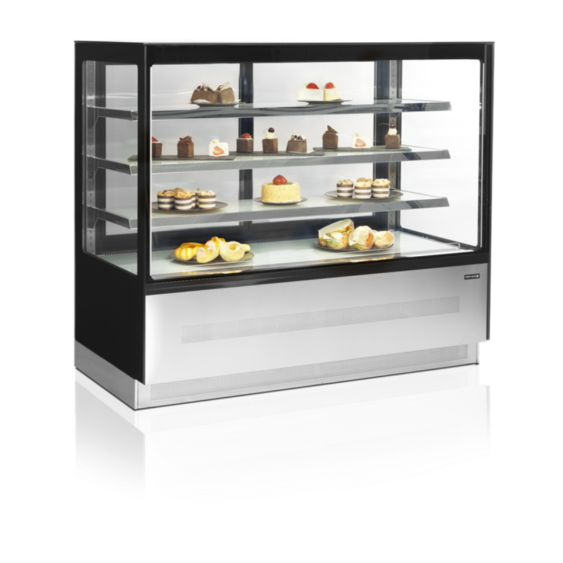 Вітрина холодильна LPD1503F/BLACK (Tefcold)