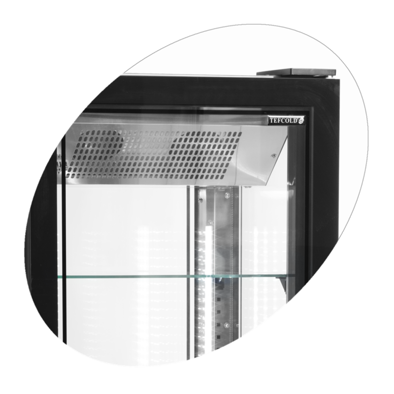 Вітрина морозильна UPD400-F (Tefcold)
