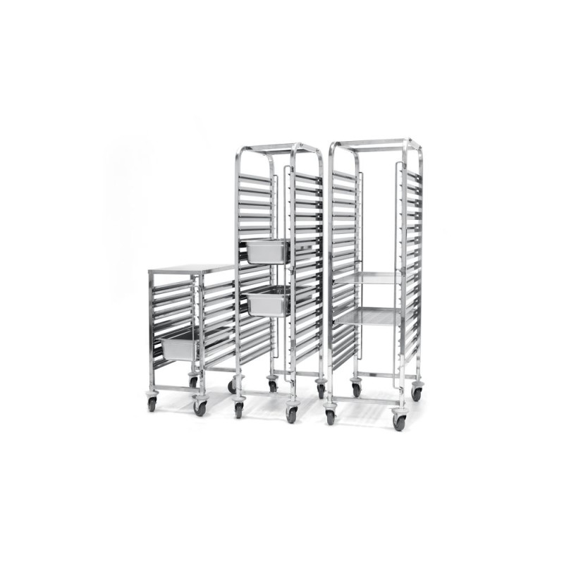 Візок для лотків 15 x 600x400 мм 810651 Hendi Stainless steel